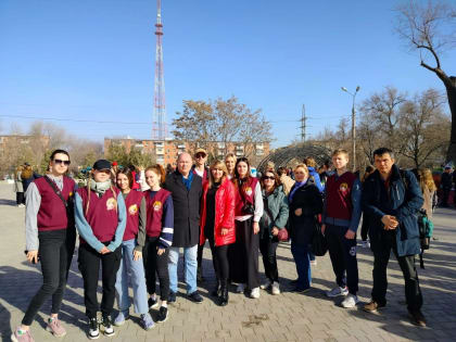 Более 100 астраханцев озеленили парк «Аркадия»