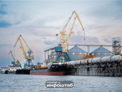 Рост грузооборота портов Астраханской области