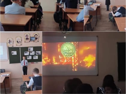 Стена Памяти была организована в Приволжской школе