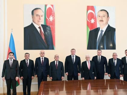 Астраханская мотоколонна «Каспий – море дружбы» прибыла в Азербайджан