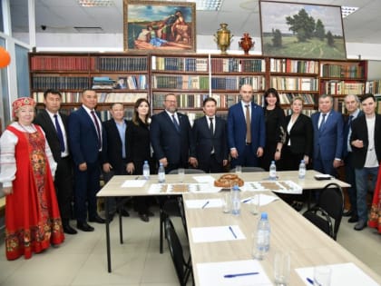 Казбек Хадиков встретился с членами русского этнокультурного объединения «Былина»