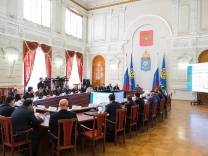 1 февраля глава города Олег Глотов принял участие в совещании под председательством Губернатора Астраханской области Игоря Бабушкина.