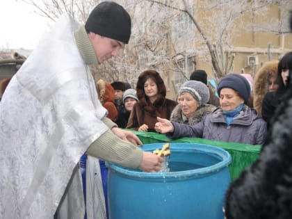 В Астрахани определили места для купания на Крещение