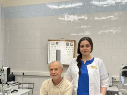 Астраханские медики вернули мужчине зрение