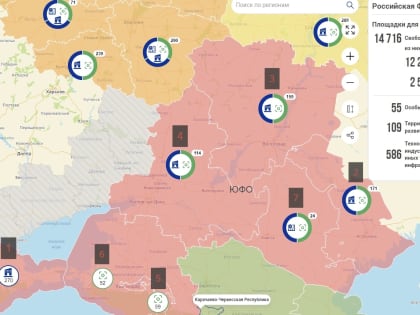 Астраханская область на первом месте по количеству инвестиционных площадок на Юге России