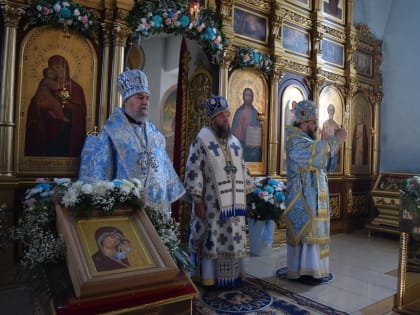 Престольный праздник Владимирского кафедрального собора г. Ахтубинск