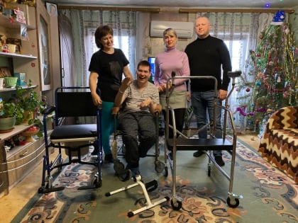 Депутат «Единой России» приобрёл для детей-инвалидов средства реабилитации