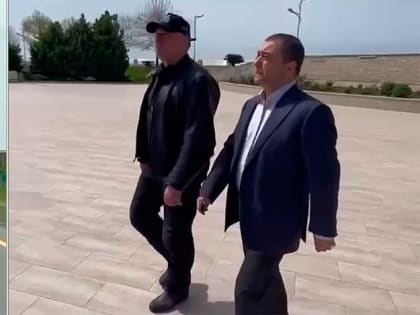 Мотоколонна астраханского губернатора приехала в Азербайджан