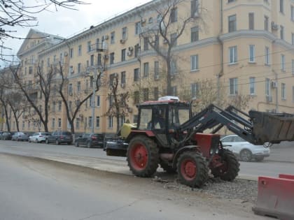 На следующей неделе начнутся работы по восстановлению дорожного полотна на площади Ленина