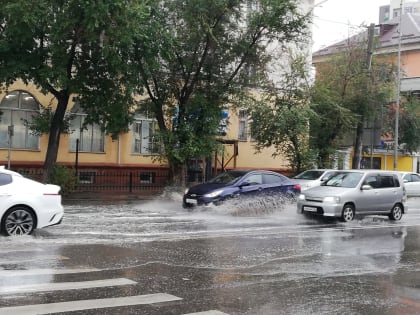 Дождь с грозой обещают синоптики астраханцам 19 июля