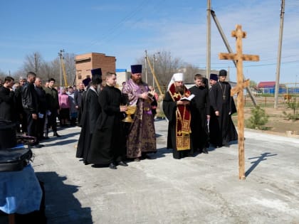 Чин закладки храма в с. Чаган