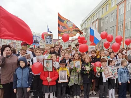 «Бессмертный полк» в Астрахани прошел в новом формате