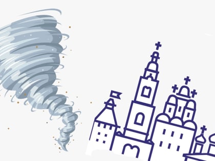 Астраханцам угрожает ветер с порывами до 23 метров в секунду