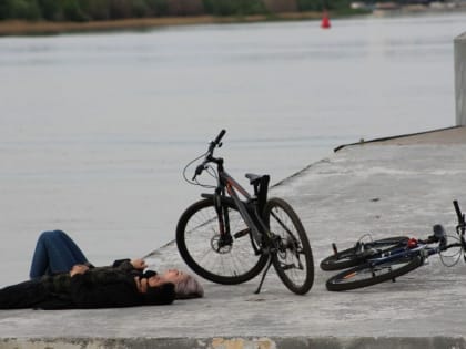 Температура воды в Волге стремительно повышается 