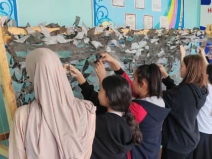 Астраханские школьники из Приволжского района продолжают оказывать помощь бойцам СВО