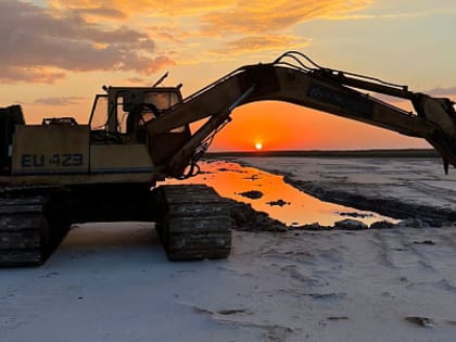 На двух астраханских озерах незаконно добывалась соль в промышленных масштабах