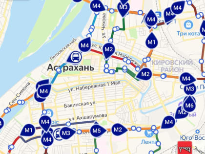Движение астраханских автобусов можно отслеживать онлайн