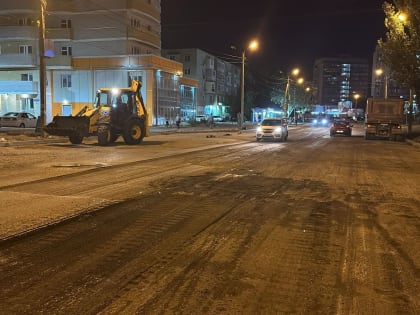 Возобновился ремонт проезда Воробьева в Астрахани