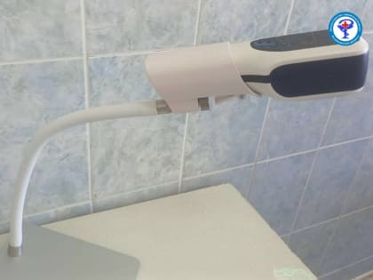 В Астраханской области в детскую поликлинику поступил аппарат визуализации вен