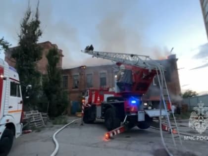 Стала известна причина пожара на улице Боевой