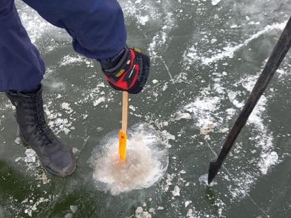 Лед в астраханских водоемах стал тоньше