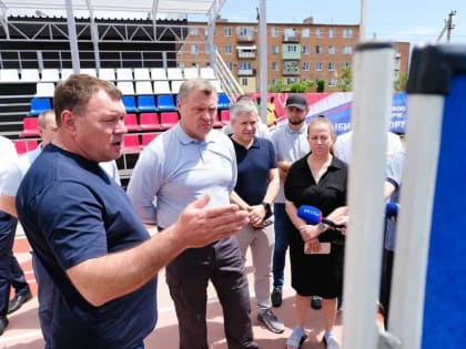 В Камызяке открыли физкультурно-оздоровительный комплекс открытого типа