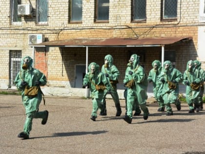 Астраханские десятиклассники приняли участие в учебных сборах