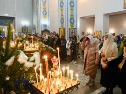 Встретили Рождество Христово