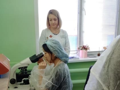 Для учащихся енотаевской школы проведена экскурсия по районной больнице
