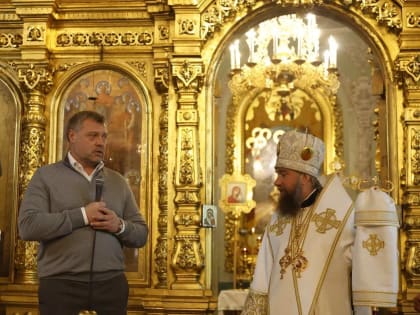 Игорь Бабушкин поздравил астраханцев с Рождеством Христовым