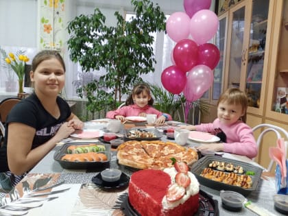 Семилетие Софии отметили в Центре «Созвездие»