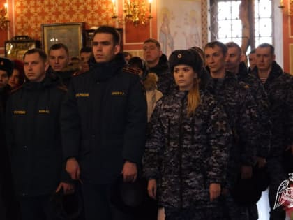 В Астрахани в преддверии Дня защитника Отечества провели молебен о здравии воинов