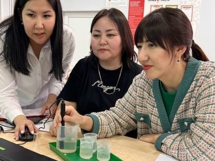 В Володарской СОШ № 1 прошел районный семинар с применением современного оборудования