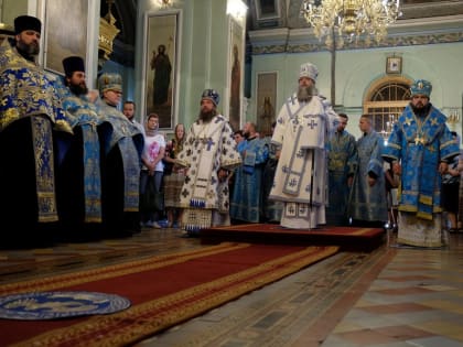 Всенощное бдение в Покровском соборе