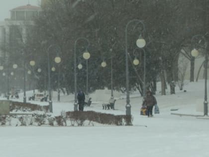 В воскресенье в Астраханской области вновь пойдёт снег