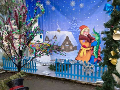 Астрахань украшают к Новому году