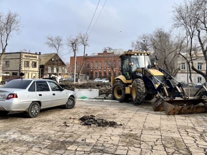 В центре Астрахани начали возведение часовни к 80-летию Победы