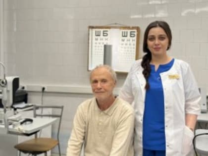Врачи частично вернули астраханцу зрение после трех лет слепоты