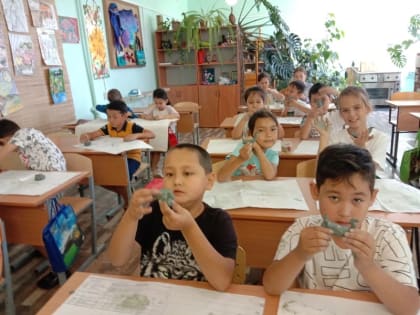 Юные приволжане лепят из глины и занимаются в мультстудии