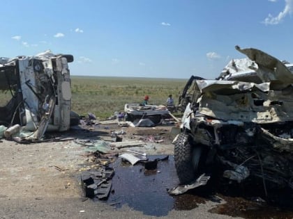 На трассе Астрахань — Элиста произошла смертельная авария