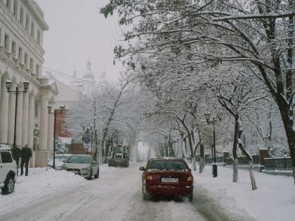 Снег обещают синоптики астраханцам 12 февраля