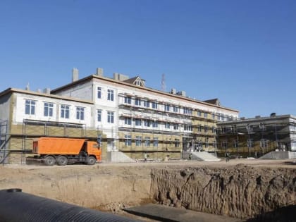В Астраханской области строят долгожданную новую школу