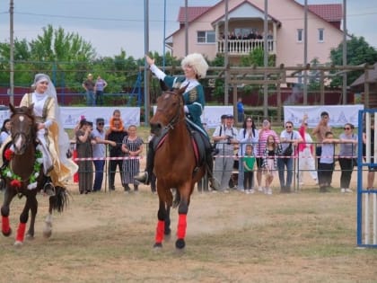 В Приволжском районе состоялся Всероссийский сельский Сабантуй