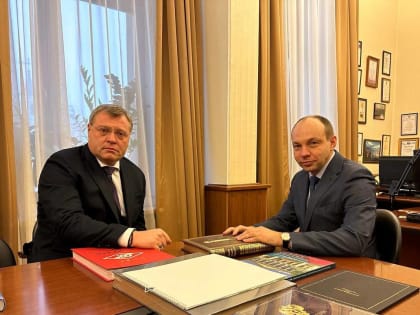 Астраханский губернатор встретился с замглавой управления президента России