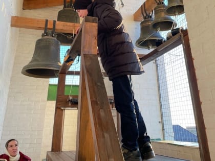 Приволжская молодёжь посетила храм Донской иконы Божией Матери в селе Началово