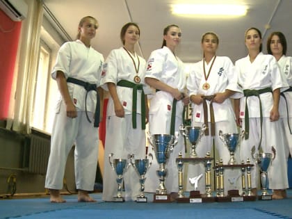 Астраханки завоевали 5 медалей на Кубке мира по киокусинкай