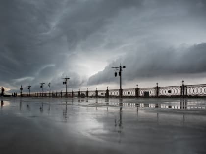 На Астрахань надвигается ураган