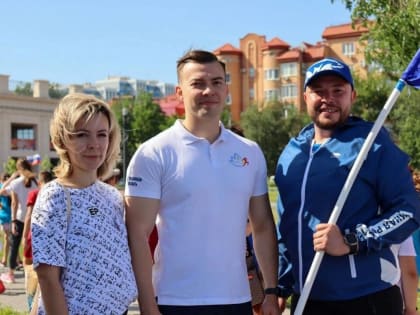 В Астрахани в преддверии Дня России состоялся «Триколорный забег»