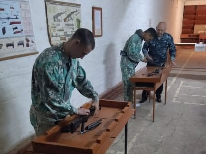 В профессиональном училище АГАСУ состоялись учебные сборы