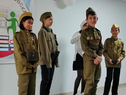 Юные приволжане представили спектакль «Василий Тёркин» и исследовательский проект